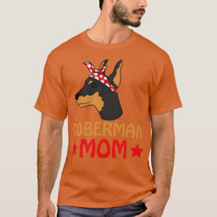 T-shirt Doberman Maman