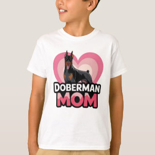 T-shirt Doberman Maman