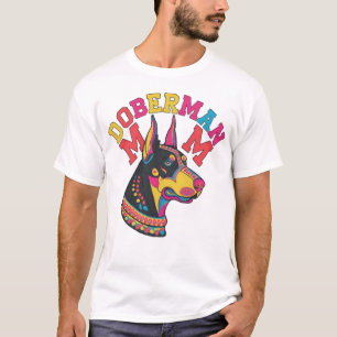 T-shirt Doberman Maman