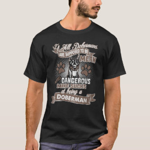 T-shirt Doberman My Doberman Sucks