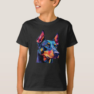 T-shirt Doberman Papa