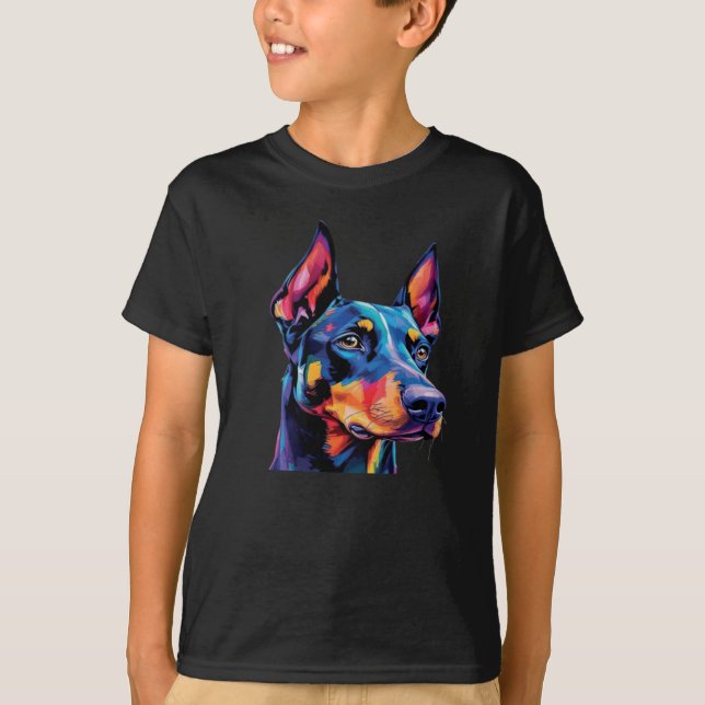 T-shirt Doberman Papa (Devant)