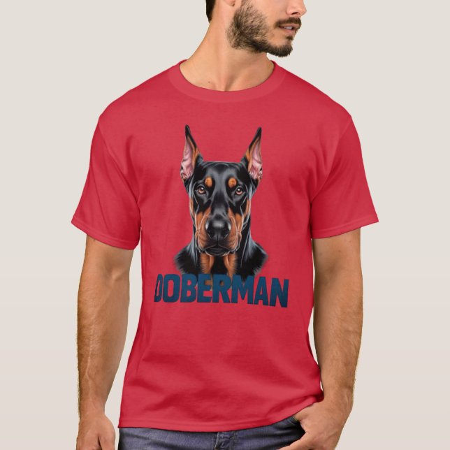 T-shirt Doberman Papa (Devant)