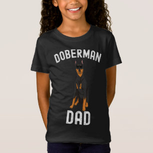 T-Shirt Doberman Papa Fête des pères Hommes Doberman Lover