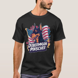 T-shirt Doberman Pinscher