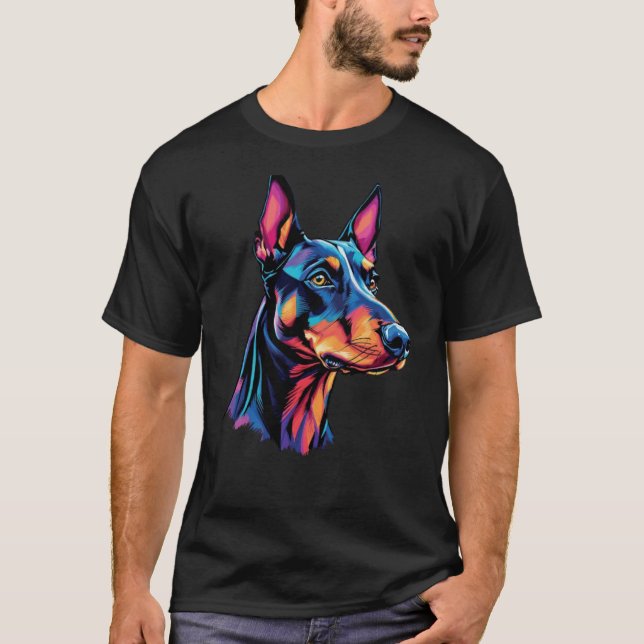 T-shirt Doberman Pinscher (Devant)
