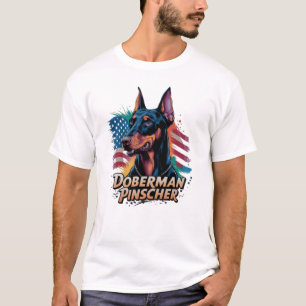 T-shirt Doberman Pinscher