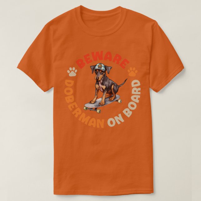 T-shirt Doberman Pinscher (Design devant)