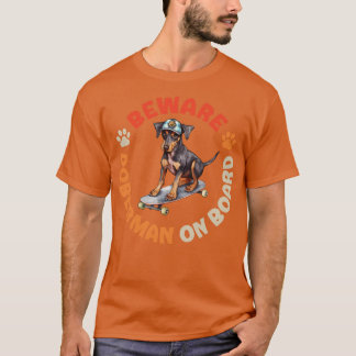 T-shirt Doberman Pinscher