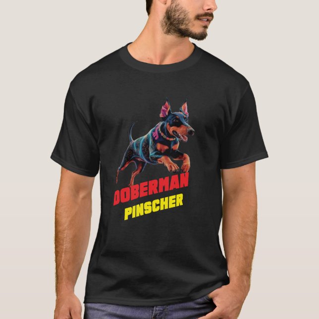T-shirt Doberman Pinscher (Devant)