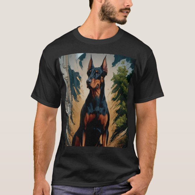 T-shirt Doberman Pinscher (Devant)