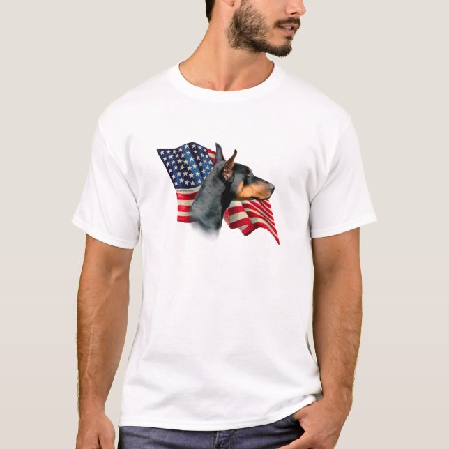 T-shirt Doberman Pinscher (Devant)
