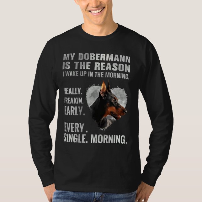 T-shirt Doberman Pinscher  570 (Devant)