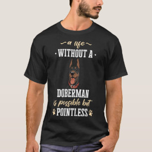 T-shirt Doberman Pinscher Chien