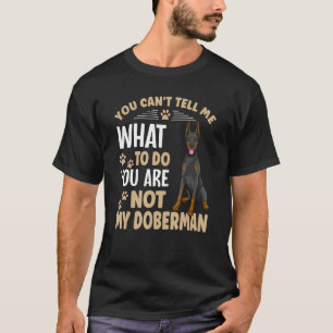T-shirt Doberman Pinscher Chien Pour Doberman Propriétaire