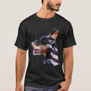 T-shirt Doberman Pinscher Doberman américain Doberman