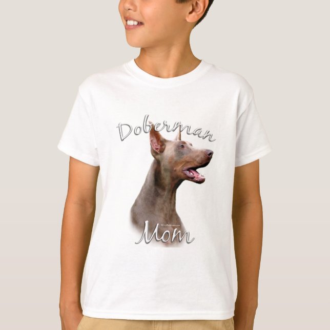 T-shirt Doberman Pinscher (Isabella) Maman 2 (Devant)