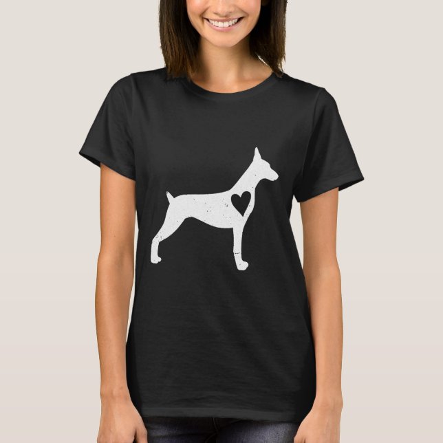T-shirt Doberman Pinscher Maman (Devant)