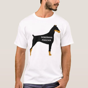 T-shirt Doberman Pinscher nom couleur silo noir.png