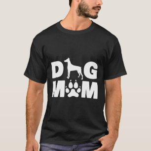 T-shirt Doberman Pinscher Pour Chien Maman 695