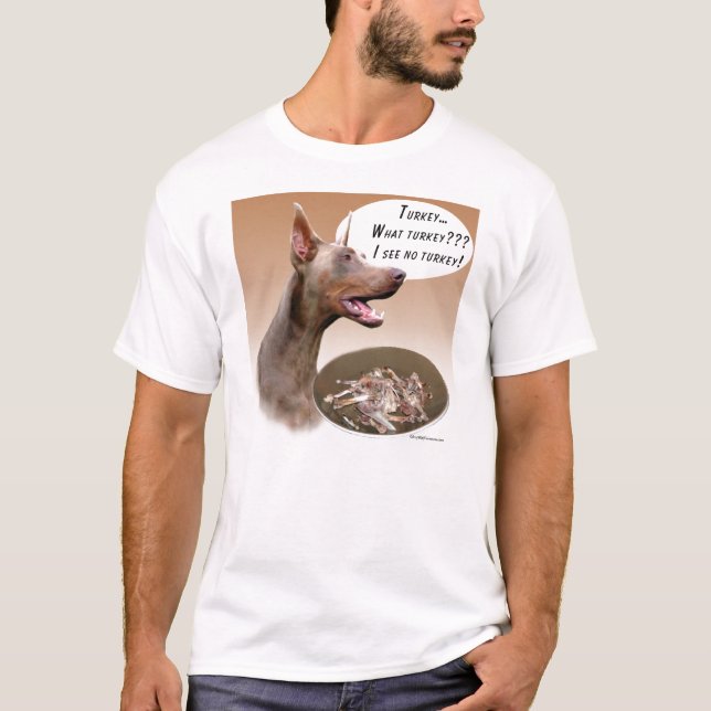 T-shirt Doberman Pinscher Turquie (Devant)