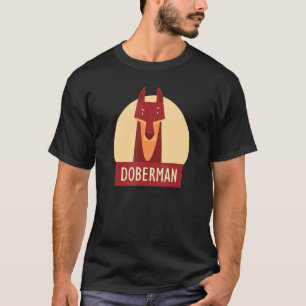 T-shirt Doberman Pour Chien Et Animal Partout