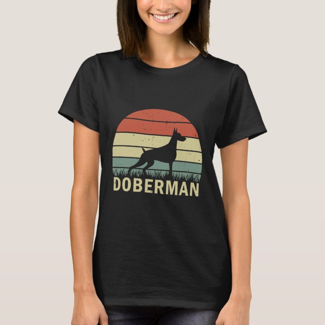 T-shirt Doberman Rasta (Devant)