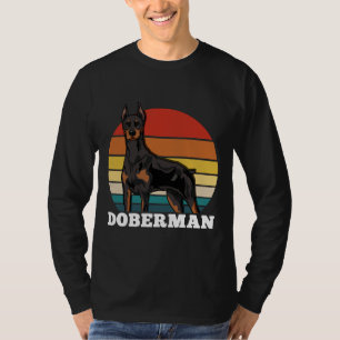 T-shirt Doberman Retro 625
