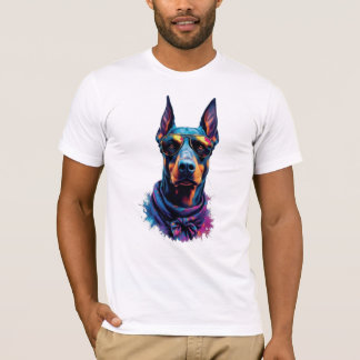 T-shirt Doberman Warrior