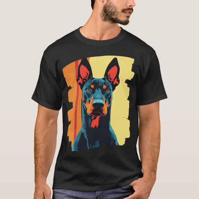 T-shirt Dobermann (Devant)