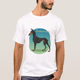 T-shirt dobermann