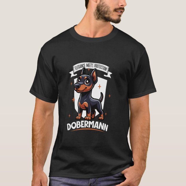 T-shirt Dobermann (Devant)