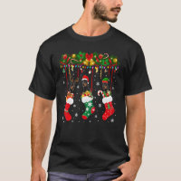 Dobermann En Chaussette Noël Renne Père Noël Elfe