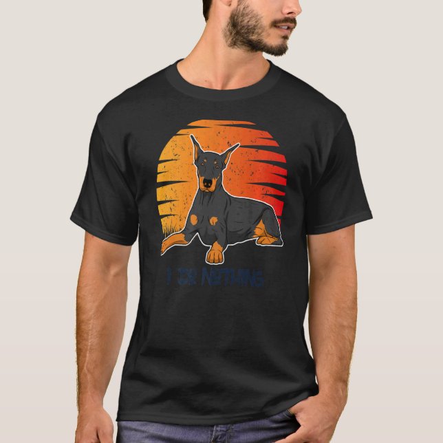 T-shirt Dobermann race de chiens 107 (Devant)
