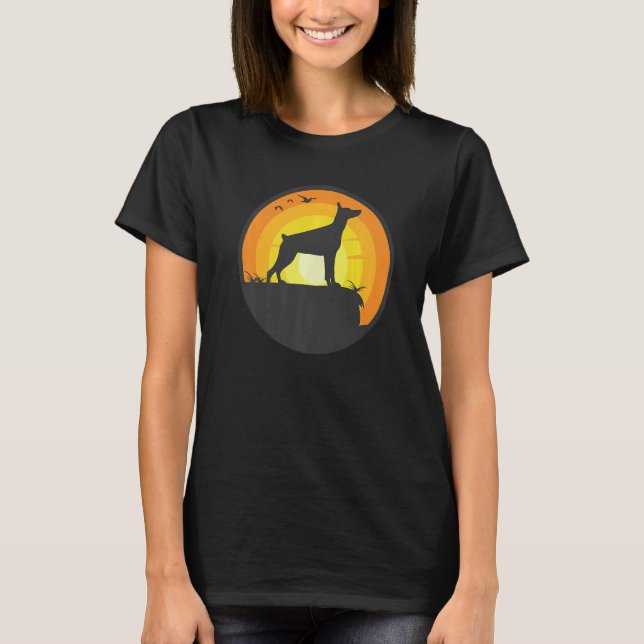 T-shirt Dobermann race de chiens 26 (Devant)