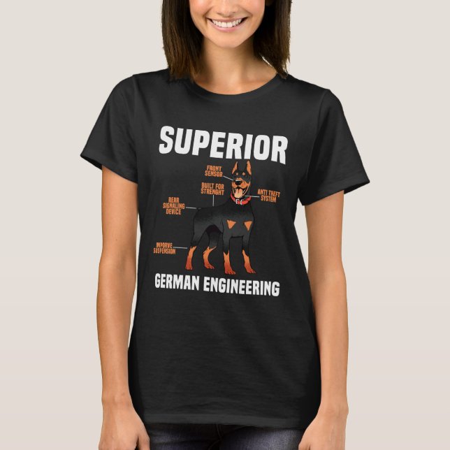 T-shirt Dobermans 262 (Devant)