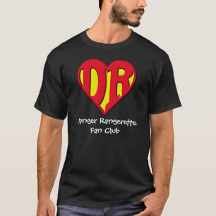 T-shirt d'obscurité de club de fan de Rangerette