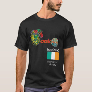 T-shirt d'obscurité de liège du comté de l'Irlande
