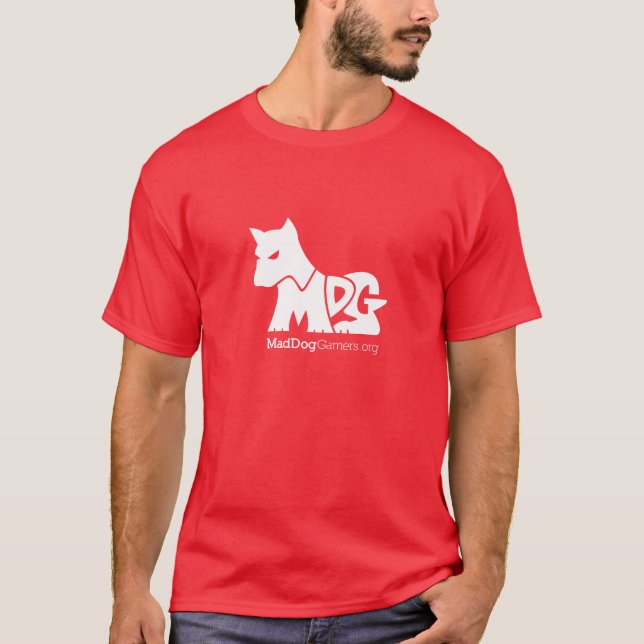 T-shirt d'obscurité de MadDogGamers (Devant)