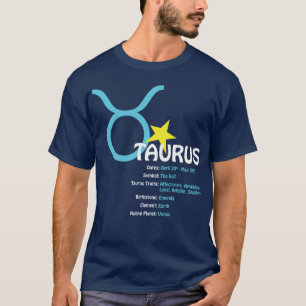 T-shirt d'obscurité de traits de Taureau