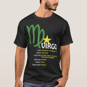 T-shirt d'obscurité de traits de Vierge