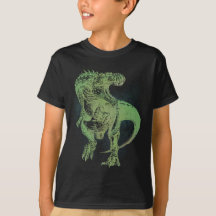 T-shirt d'obscurité de Tyrannosaurus