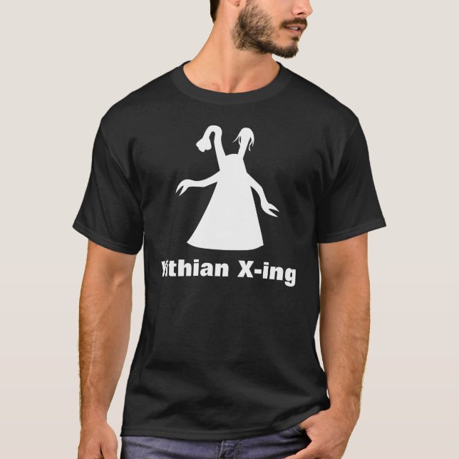 T-shirt d'obscurité de Yithian X-ing (Devant)