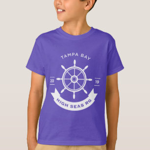 T-shirt d'obscurité d'enfants de RG de TBM