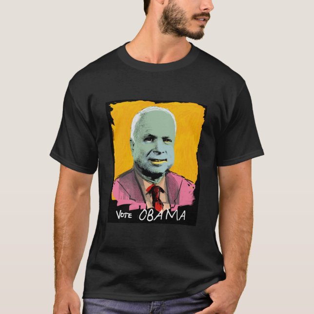 T-SHIRT D'OBSCURITÉ D'OBAMA DE VOTE (Devant)