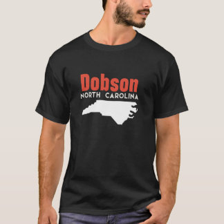 T-shirt Dobson Caroline du Nord USA State America Travel