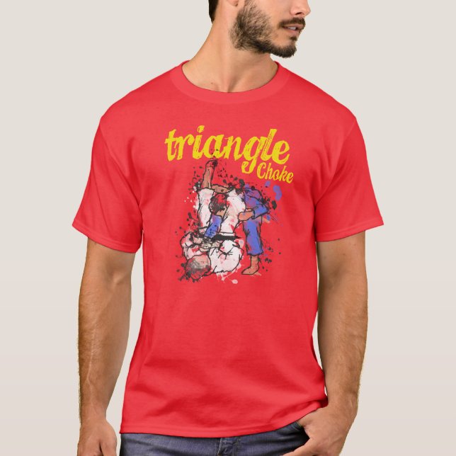 T-shirt d'obstruction de triangle (Devant)