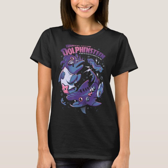T-shirt Doc Dolphinstein Docteur Dolphin Shark (Devant)