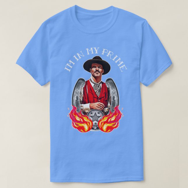 T-shirt Doc Holliday Je suis dans mon premier (Design devant)