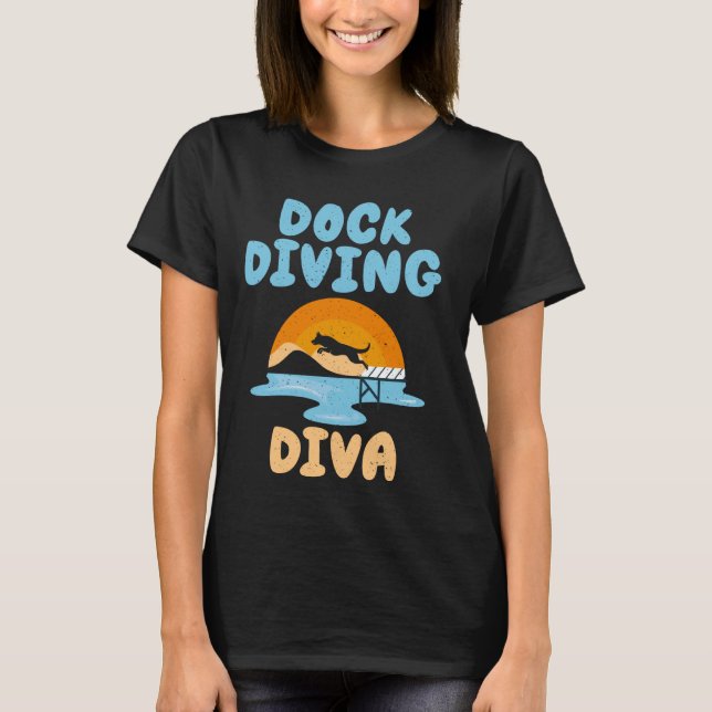 T-shirt Dock Diva Dock Diva (Devant)
